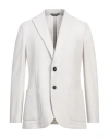 Circolo 1901 Man Blazer Off White Size 42 Cotton, Linen