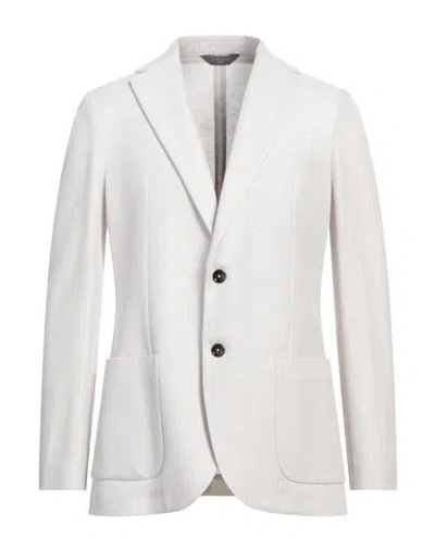 Circolo 1901 Man Blazer Off White Size 42 Cotton, Linen