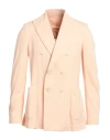 Circolo 1901 Man Blazer Salmon Pink Size 38 Cotton, Elastane In Pink