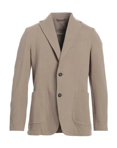 Circolo 1901 Man Blazer Sand Size 46 Cotton, Elastane In Beige