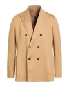 Circolo 1901 Man Blazer Sand Size 40 Cotton, Elastane In Nude