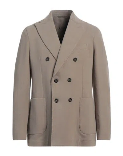 Circolo 1901 Man Blazer Khaki Size 38 Cotton, Elastane In Beige