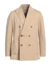 Circolo 1901 Corduroy Double-breasted Jacket In Beige