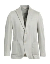 Circolo 1901 Man Blazer Sky Blue Size 44 Linen, Cotton