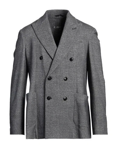 Circolo 1901 Man Blazer Slate Blue Size 42 Cotton, Elastane