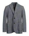 Circolo 1901 Man Blazer Slate Blue Size 46 Cotton, Elastane