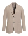 Circolo 1901 Man Blazer Taupe Size 46 Virgin Wool In Gray