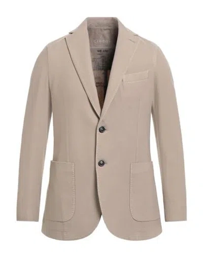 Circolo 1901 Man Blazer Taupe Size 46 Virgin Wool In Gray