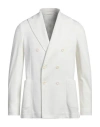 Circolo 1901 Man Blazer White Size 38 Cotton, Elastane