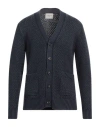 Circolo 1901 Man Cardigan Navy Size M Virgin Wool