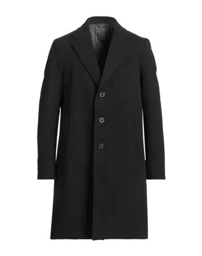 Circolo 1901 Man Coat Black Size 40 Cotton, Elastane
