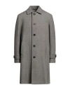 Circolo 1901 Man Coat Grey Size 42 Cotton, Elastane