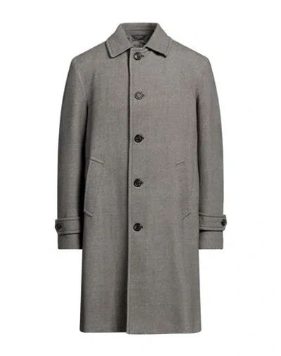 Circolo 1901 Man Coat Grey Size 42 Cotton, Elastane In Gray