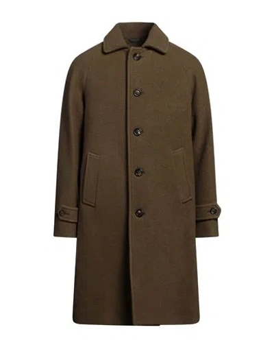 Circolo 1901 Man Coat Military Green Size 40 Virgin Wool