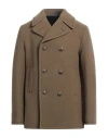 Circolo 1901 Man Coat Military Green Size 40 Virgin Wool