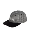Circolo 1901 Man Hat Charcoal Size S Cotton, Elastane