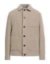 Circolo 1901 Man Jacket Beige Size L Wool, Polyamide, Viscose