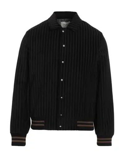 Circolo 1901 Man Jacket Black Size M Cotton, Elastane In Black
