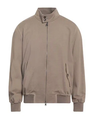 Circolo 1901 Man Jacket Khaki Size Xl Cotton