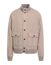 Circolo 1901 Man Jacket Light Grey Size L Virgin Wool
