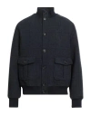Circolo 1901 Man Jacket Midnight Blue Size L Virgin Wool, Cashmere