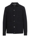 Circolo 1901 Man Jacket Midnight Blue Size L Virgin Wool, Cotton