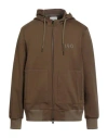 Circolo 1901 Man Jacket Military Green Size Xl Cotton, Elastane