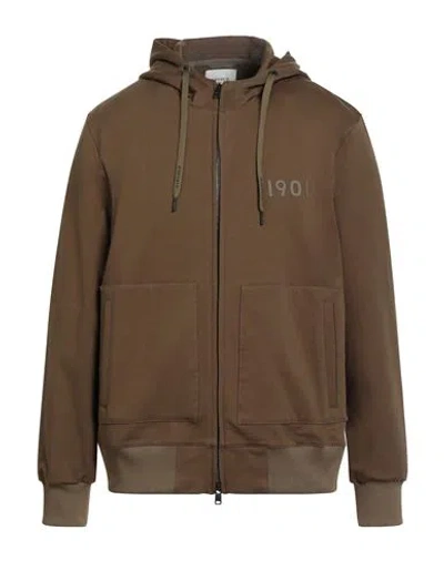 Circolo 1901 Man Jacket Military Green Size Xl Cotton, Elastane