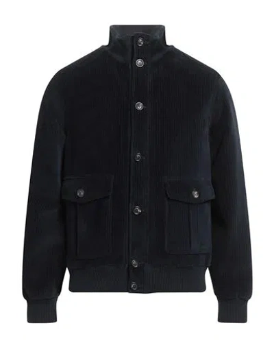 Circolo 1901 Man Jacket Navy Size S Cotton, Polyester