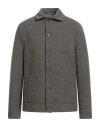 Circolo 1901 Man Jacket Taupe Size L Virgin Wool, Cotton In Gray