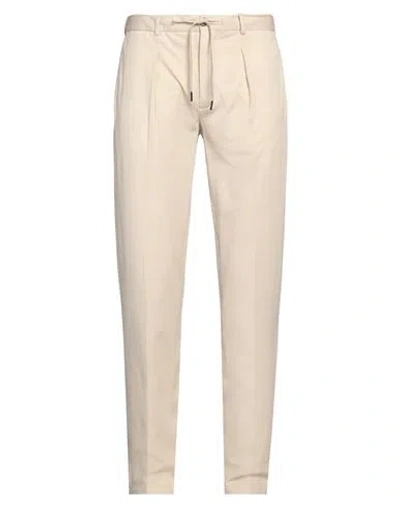 Circolo 1901 Man Pants Beige Size 32 Cotton, Elastane In Beige