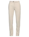 Circolo 1901 Man Pants Beige Size 36 Cotton, Elastane