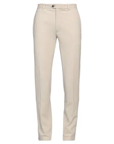 Circolo 1901 Man Pants Beige Size 36 Cotton, Elastane