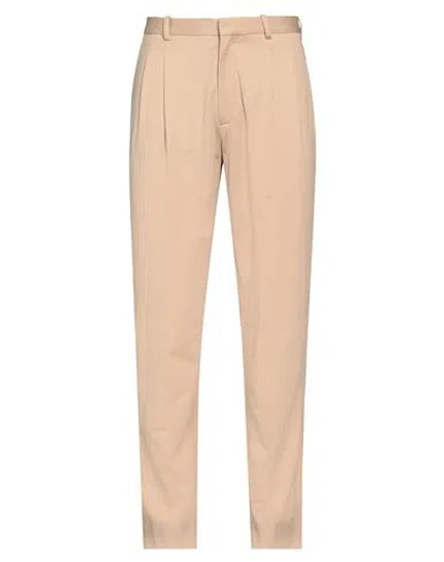 Circolo 1901 Man Pants Beige Size 34 Cotton, Elastane In Neutral