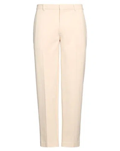 Circolo 1901 Man Pants Beige Size 34 Cotton, Elastane In Sand