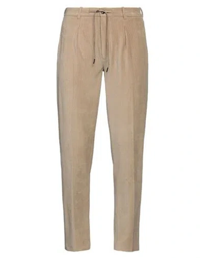 Circolo 1901 Pique Drawstring Trousers In Beige