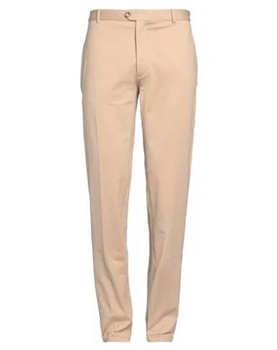 Circolo 1901 Man Pants Beige Size 34 Cotton, Elastane
