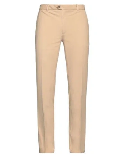Circolo 1901 Man Pants Beige Size 36 Cotton, Elastane In Sand