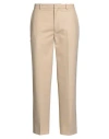 Circolo 1901 Man Pants Beige Size 36 Virgin Wool In Sand