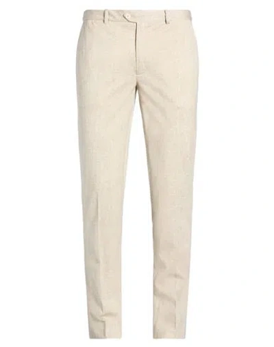 Circolo 1901 Man Pants Beige Size 38 Cotton, Elastane In Neutral