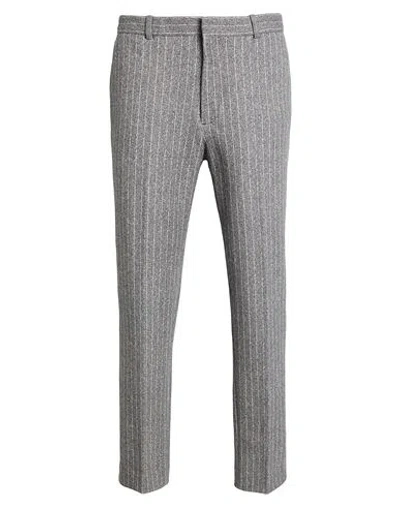 Circolo 1901 Man Pants Blue Size 34 Cotton, Elastane In Gray