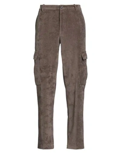 Circolo 1901 Man Pants Brown Size 34 Cotton, Polyester