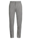 Circolo 1901 Man Pants Grey Size 38 Cotton, Elastane