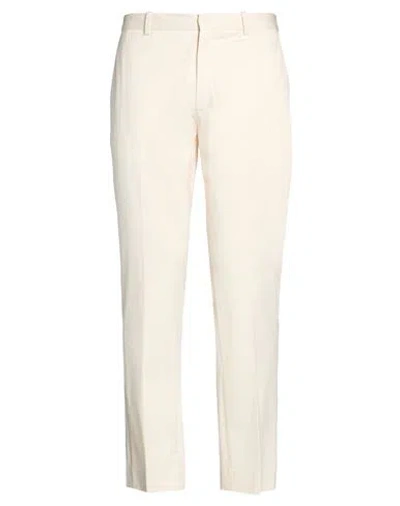 Circolo 1901 Man Pants Cream Size 34 Cotton, Elastane In Neutral