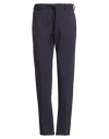 Circolo 1901 Man Pants Dark Purple Size 32 Cotton, Elastane In Blue