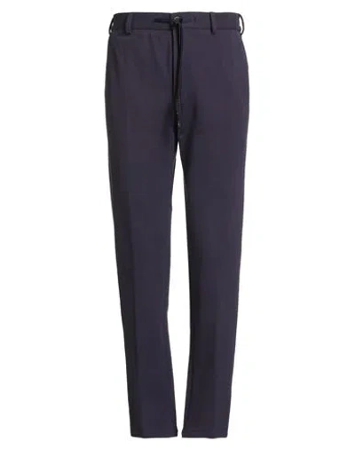 Circolo 1901 Man Pants Dark Purple Size 32 Cotton, Elastane In Blue
