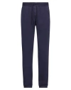 Circolo 1901 Man Pants Dark Purple Size 38 Cotton