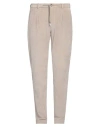 Circolo 1901 Man Pants Taupe Size 36 Cotton, Polyester In Grey