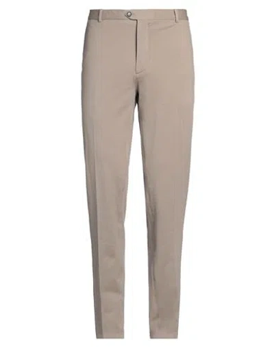 Circolo 1901 Man Pants Grey Size 36 Cotton, Elastane