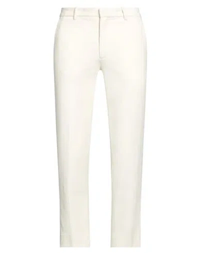 Circolo 1901 Man Pants Ivory Size 32 Cotton, Polyester In White